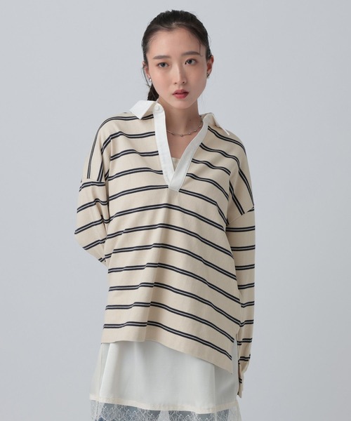 LEPSIM（レプシィム） tシャツ ラガーデザインプルオーバー 634634