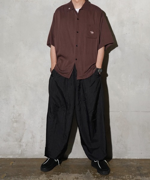 TOWNCRAFT（タウンクラフト） シャツ 50S EMBROIDERY S/S SHIRT