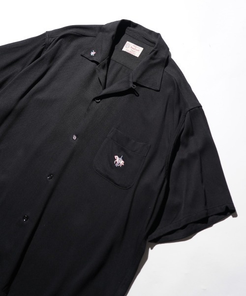 TOWNCRAFT（タウンクラフト） シャツ 50S EMBROIDERY S/S SHIRT