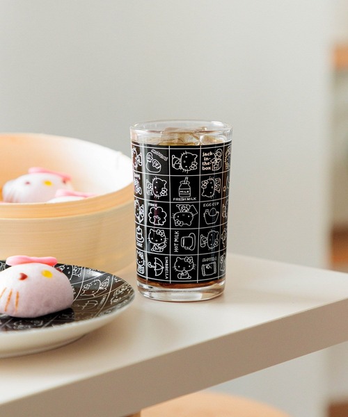Me%（ミィパーセント） 食器 「HELLO KITTY」ガラスコップ 635199