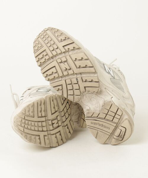 「New Balance」 ローカットスニーカー 23cm ホワイト レディース_画像3