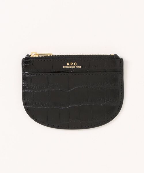 APC demi lune coin case ケース 財布 black A.P.C.（アーペーセー） コインケース PORTE-MONNAIE DEMI-LUNE NEW