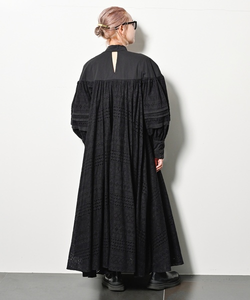 「CITYSHOP」 長袖ワンピース 38 ホワイト レディースの画像