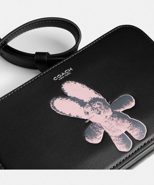 Coach ロゴ柄 ボディバッグ ブラック 公式】COACH – コーチ | チャーター フラップ クロスボディ 24