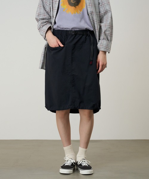 Gramicci（グラミチ） スカート NYLON PACKABLE MIDI SKIRT｜ナイロン