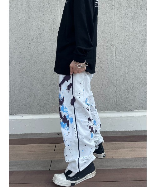 「WHITELAND」 パンツ L ホワイト メンズ_画像2