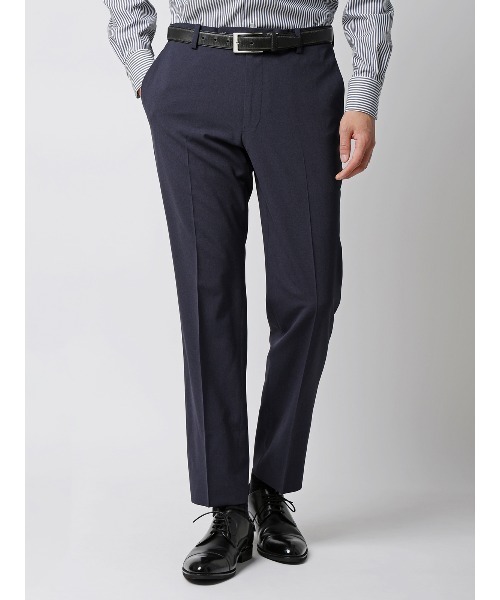 スラックス 涼しい最高パンツ ウォッシャブル ストレッチポリエステル