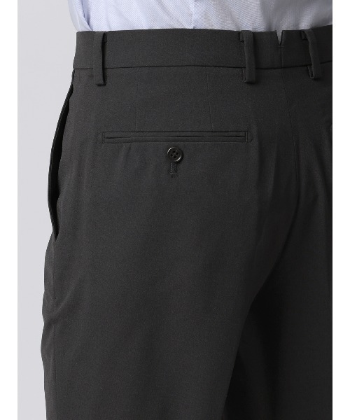 スラックス 涼しい最高パンツ ウォッシャブル ストレッチポリエステル