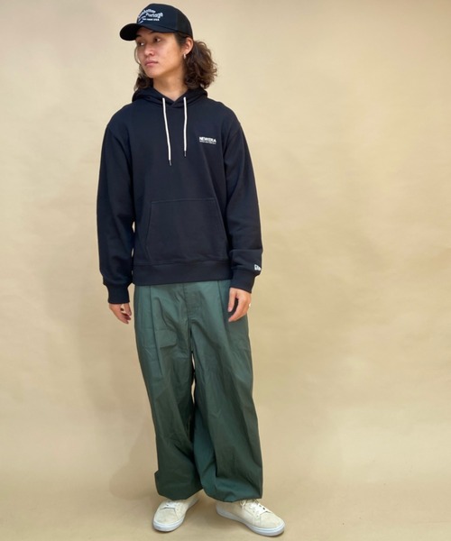 「NEW ERA」 プルオーバーパーカー X-LARGE グレー メンズ_画像4