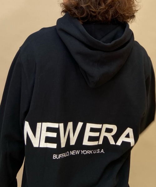 「NEW ERA」 プルオーバーパーカー X-LARGE グレー メンズ_画像7