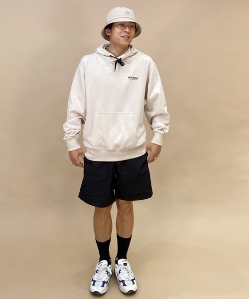 「NEW ERA」 プルオーバーパーカー X-LARGE グレー メンズ_画像9