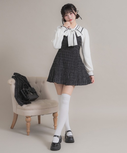 「DearMyLoveRose」 セットアップ X-LARGE ブルー レディース_画像2