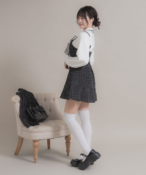「DearMyLoveRose」 セットアップ X-LARGE ブルー レディース_画像3