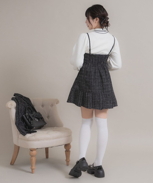 「DearMyLoveRose」 セットアップ X-LARGE ブルー レディース_画像4