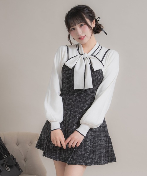 「DearMyLoveRose」 セットアップ X-LARGE ブルー レディース_画像5