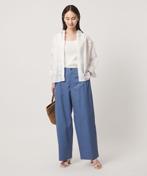 UNITED ARROWS（ユナイテッドアローズ） ブラウス シャツ エンブロイ