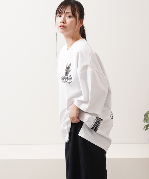 tシャツ 「2ND ARCHIVE」サングラスドッグ オーバーサイズ