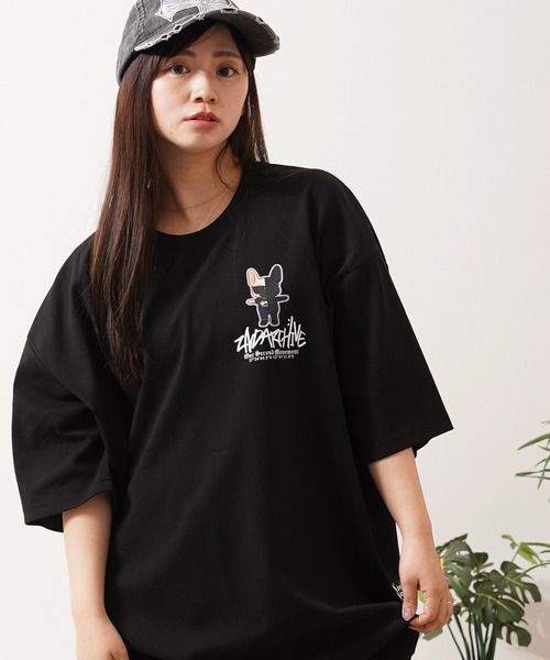 tシャツ 「2ND ARCHIVE」サングラスドッグ オーバーサイズ