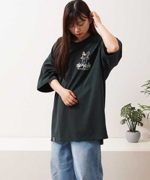 tシャツ 「2ND ARCHIVE」サングラスドッグ オーバーサイズ
