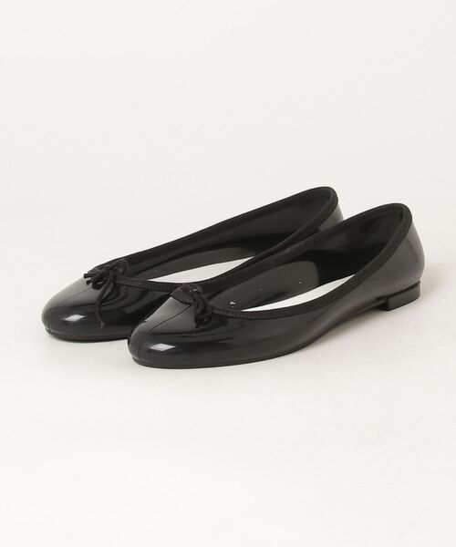 ほぼ新品【３８】Repetto レペット 黒 　フラットパンプス　現行モデル repetto（レペット） フラットパンプス 38 ブラック レディース
