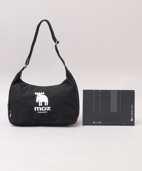 MISMO キャンバスハンドバッグ　ミスモショルダーバッグ moz（モズ） ショルダーバッグ バッグ キャンバス 広マチ ミドルサイズ