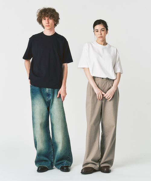 Hanes（ヘインズ） tシャツ × 417 EDIFICE」別注 BEEFY CREW NECK T