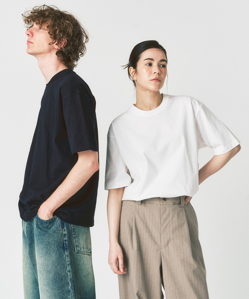 Hanes（ヘインズ） tシャツ × 417 EDIFICE」別注 BEEFY CREW NECK T