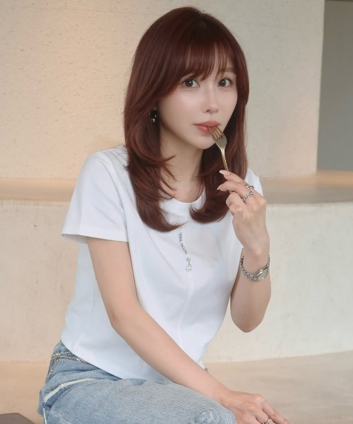 tシャツ JOSEMOON MINIMUM LOGO TSHIRT/ジョゼムーンミニマムロゴTシャツ レディースの画像