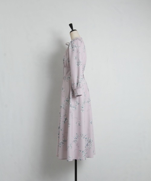 「tocco closet」 長袖ワンピース M グレー系その他 レディース_画像4