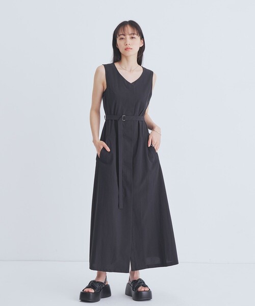 ワンピース バルーンブルゾンSETワンピース｜ウォッシャブル/3WAY/細見え/夏服の画像