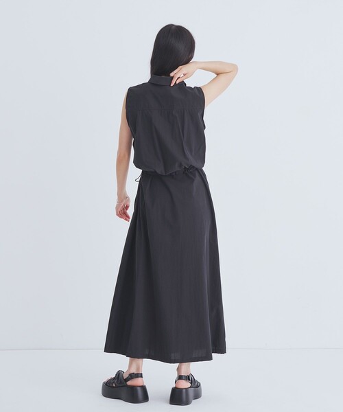 ワンピース バルーンブルゾンSETワンピース｜ウォッシャブル/3WAY/細見え/夏服の画像
