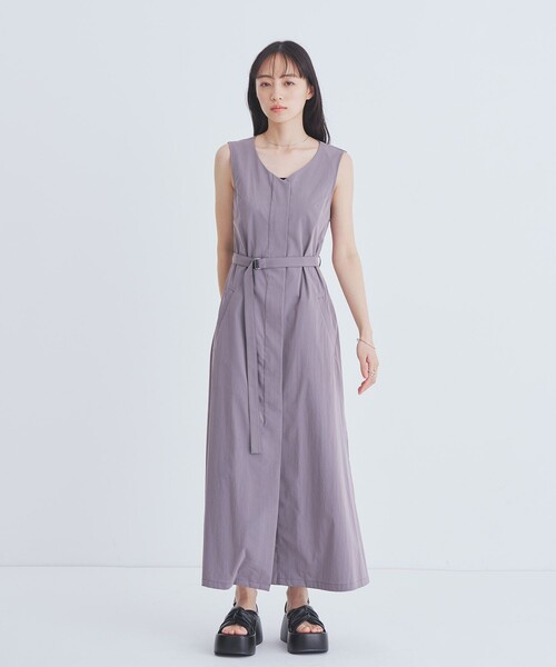 ワンピース バルーンブルゾンSETワンピース｜ウォッシャブル/3WAY/細見え/夏服の画像