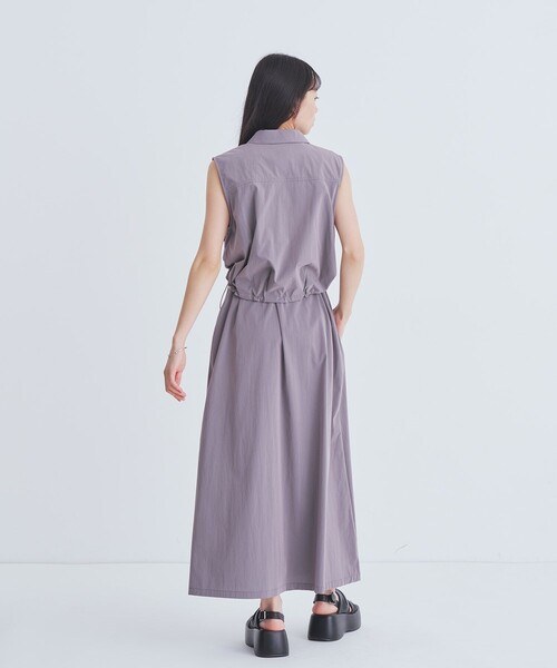 ワンピース バルーンブルゾンSETワンピース｜ウォッシャブル/3WAY/細見え/夏服の画像
