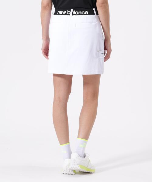 new balance ゴルフキルテッドスカート 2 ホワイト New Balance Golf（ニューバランスゴルフ） uvカット スカート 「new