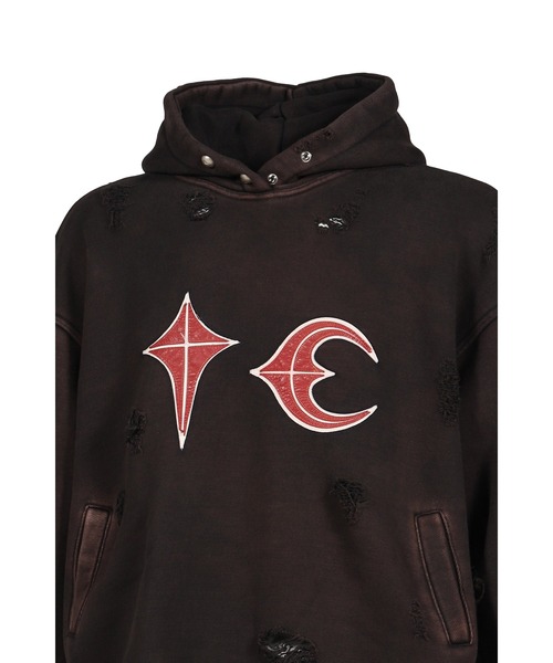 パーカー ROCK HOODIE メンズ レディースの画像