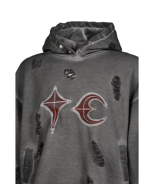 Thug Club Rock Hoodie パーカー　サグクラブ　フーディ THUG CLUB(サグクラブ)「 ROCK HOODIE / BLACK 」 | Detail