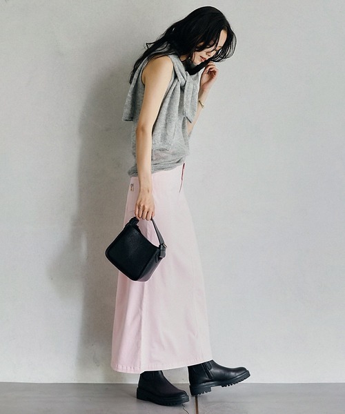 「PICCADILLY」 ロングスカート「BARNYARDSTORMコラボ」 S モカ レディース_画像6