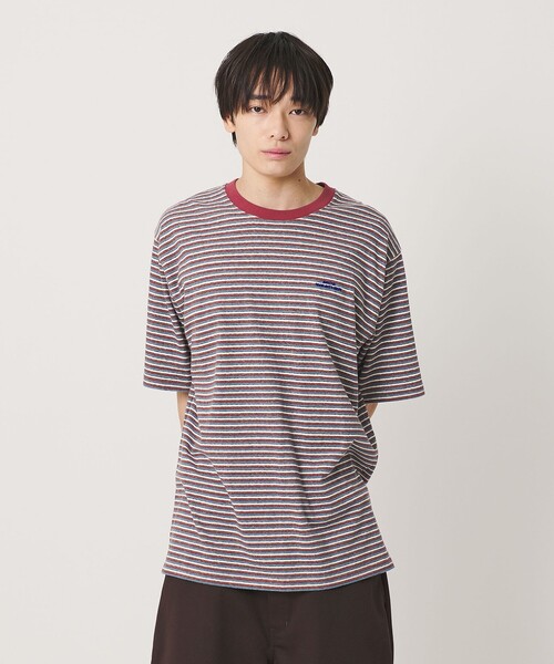 NICE WEATHER tシャツ 「NICE WEATHER」マルチボーダー Tシャツ メンズ
