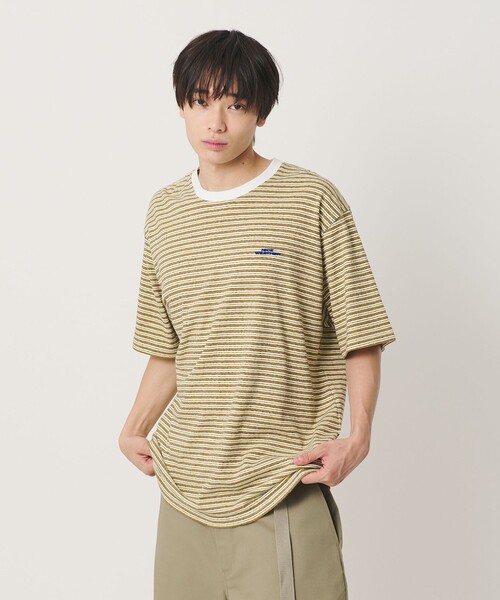 NICE WEATHER tシャツ 「NICE WEATHER」マルチボーダー Tシャツ メンズ