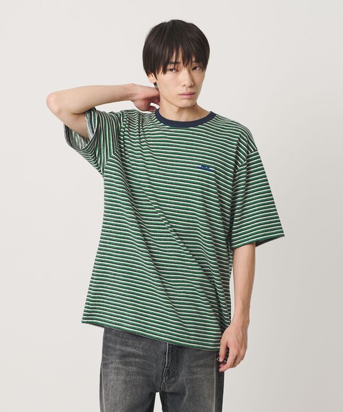 NICE WEATHER tシャツ 「NICE WEATHER」マルチボーダー Tシャツ メンズ