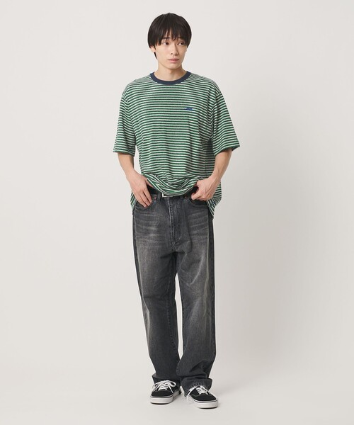 NICE WEATHER tシャツ 「NICE WEATHER」マルチボーダー Tシャツ メンズ