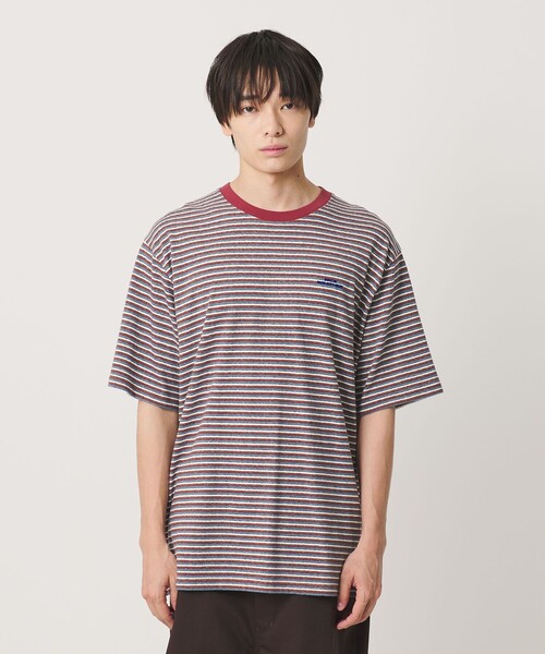 NICE WEATHER tシャツ 「NICE WEATHER」マルチボーダー Tシャツ メンズ