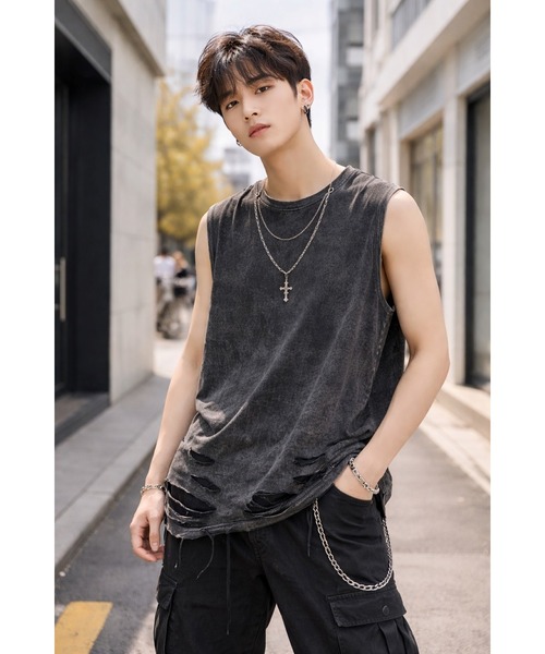 Bling Leads tシャツ 「Bls」 「ZM」「Bling Leads」チェーン付き加工