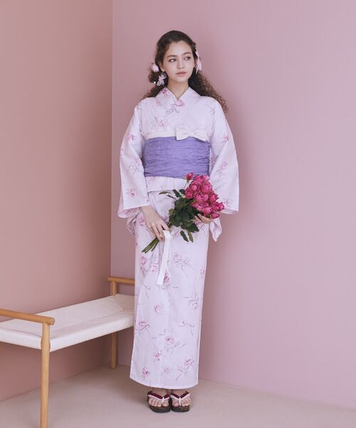 Maison de FLEUR（メゾンドフルール） セパレート浴衣 浴衣 ローズ