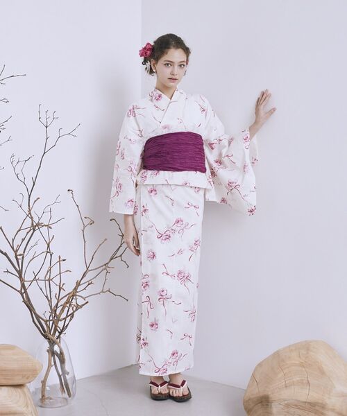 Maison de FLEUR（メゾンドフルール） セパレート浴衣 浴衣 ローズ