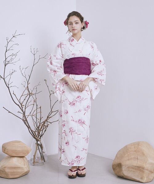 Maison de FLEUR（メゾンドフルール） セパレート浴衣 浴衣 ローズ