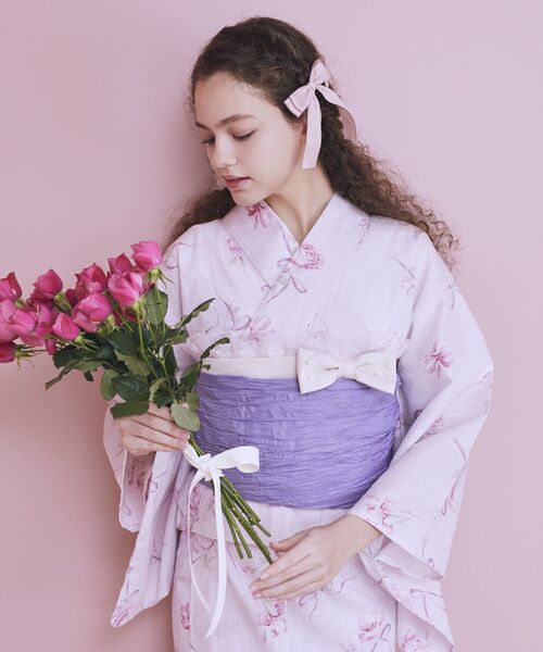 Maison de FLEUR（メゾンドフルール） セパレート浴衣 浴衣 ローズ