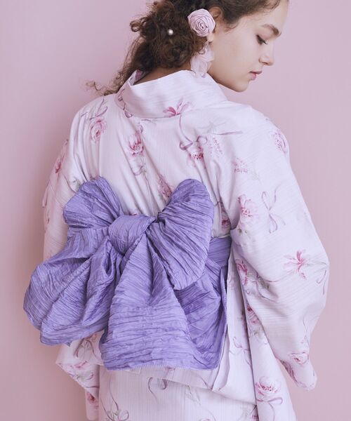Maison de FLEUR（メゾンドフルール） 浴衣 ローズリボンセパレート