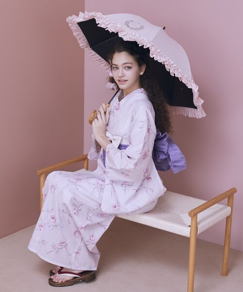 Maison de FLEUR（メゾンドフルール） セパレート浴衣 浴衣 ローズ