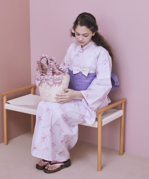 Maison de FLEUR（メゾンドフルール） セパレート浴衣 浴衣 ローズ